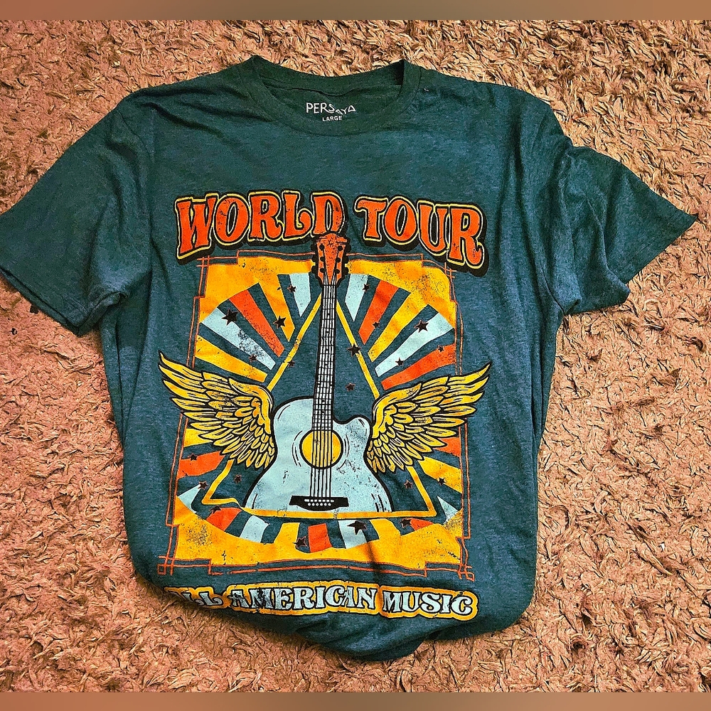 Persaya Blue Green World Tour T-Shirt